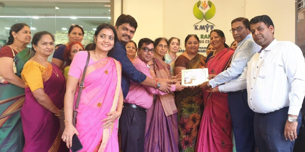 Matruchaya Donates Rupees 25 Lakh to KMYF